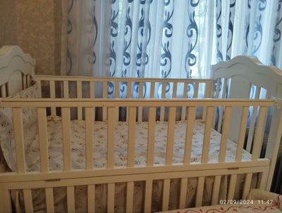 Детская кровать, до 3 года.