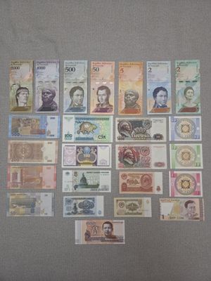 Банкноты для коллекций.