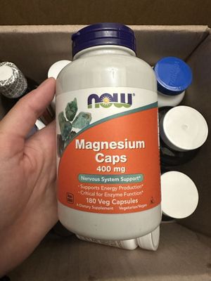 Magnesium Caps / Магний в капсулах / Now