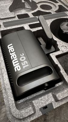 Amaran 150c + softbox