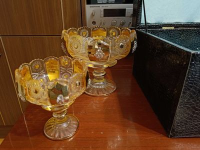 Посуда Bohemia gold crystal