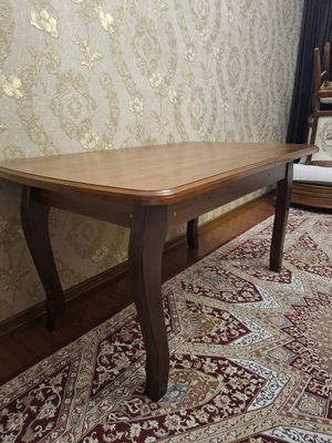 Комплект стол-стулья, Орех