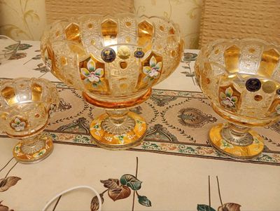 Богема хрустальный комплект оригинальный