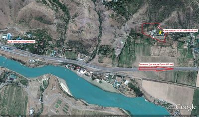 катта ер сотилади, участок зона отдыха 2,5 га Бустонлик Ходжикент