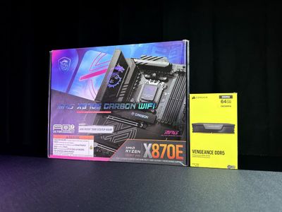 Новинка от AMD Corsair Vengenace 2x32GB 5600MHz+ MSI MPG X870E Carbon