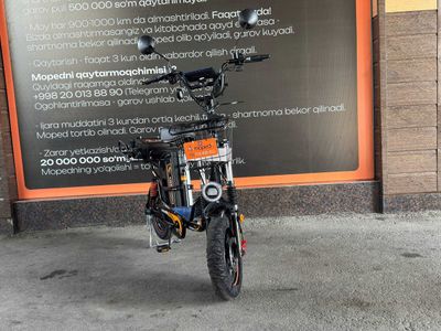 Электровелосипед для курьерской работы / Kuryerlik uchun Elektr Velik