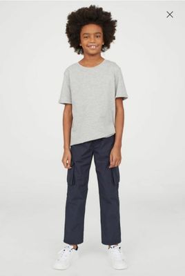 Новые брюки фирмы H&M. На мальчика 8-9 лет.