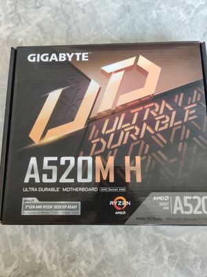 Gigabyte A520M H Socket AM4