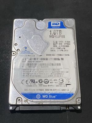 1 TB hard disk WD10JPVX