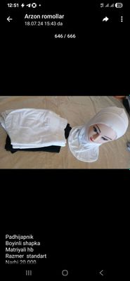 shapka padhijabnik hb matoli juda qulay