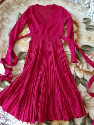 Платье трикотажное