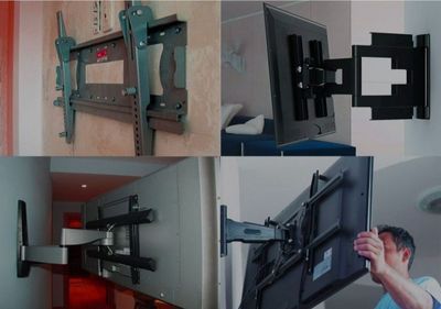Установка телевизора Угловые Потолочные Уста