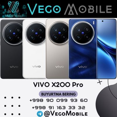 Суперцена! VIVO X200 Pro на заказ, VegoMobile