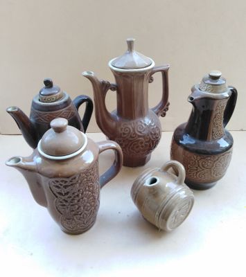 Чайники керамические. СССР.