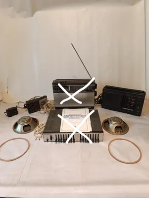 Радиоприемники,динамики.