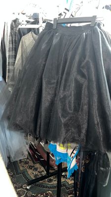 Юбка из фатина пышная