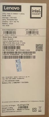 Lenovo ideaPad S145-15IIL