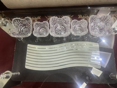 Хрустальные вазочки