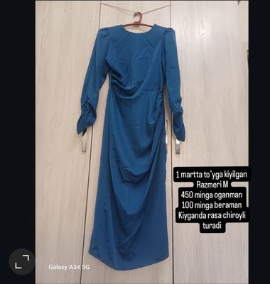 Modniy koʻylak Kiyganda rasa chiroyli turadi