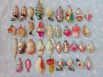 Ёлочные игрушки СССР