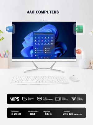 Моноблок Xtech 24" IPS H61 Flat ( Вебкамера WiFi) white