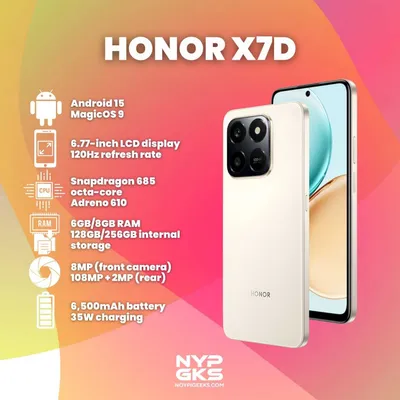 Смартфон Honor X7d