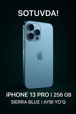 iPHONE 13 PRO| SiERRA BLUE | 256 GB | LL/A