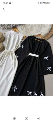 razmer xl qora oq abaya