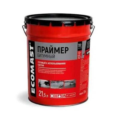 Праймер Битумный ECOMAST (Россия) - 21,5 Л