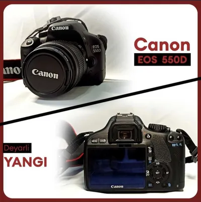 Canon eos 550d 8gb + bonus