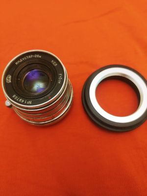 Индустар 26м + Sony e-m39 адаптер