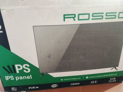 ROSSO 32- televizor sotiladi. Yangi karobka dakumenti bor. Smart emas