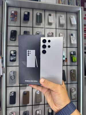 S24 Ultra 5G 256gb EVRO xolati ideal yangidek 6oy garantiyasi bor