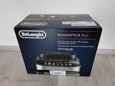 Кофемашина De’Longhi Magnifica Evo – стильная быстрая и ароматный кофе