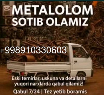 metallom sotib olamiz