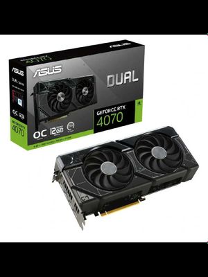 Видеокарта ASUS GeForce RTX 4070 Dual-12GB