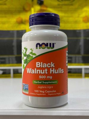 NOW Black Walnut Hulls 100CAP