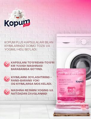 kapsula kir yuvish uchun