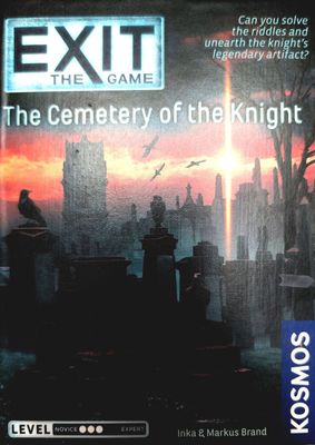 Настольная игра Exit: The Cemetery of the Knight (б/у, разгадывали)