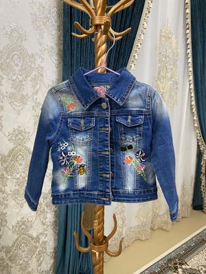 Detskiy jinsi kostyum, джинсы костюм