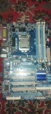 Материнская плата gigabyte ha p55 us3l pratssesor Intel core i3 540