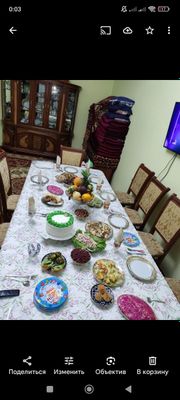 12 тали стол ва 12 та стул сотилади