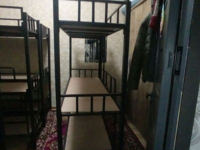 temir krovat 3 etajli