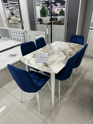 Стол и стулья от комфорт мебель