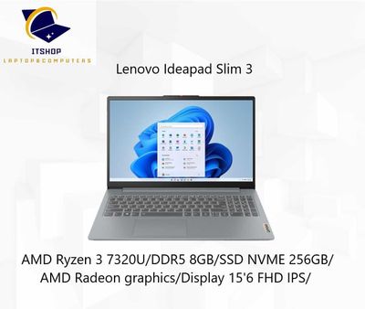 Lenovo Ideapad Slim 3 AMD r3 7320 8/256 15'6 FHD IPS