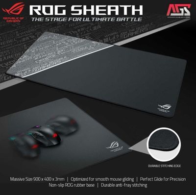 Коврик Asus Rog Sheath Оригинал (размер 900×400×3мм)