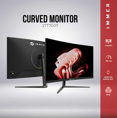 [НОВЫЙ] Монитор Immer 27T7007 | 27" Curved VA FHD 180Hz