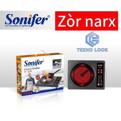 Plita Sonifer SF-3065 — infraqizil plita, 2000 Vt.Dastavka bor!!!