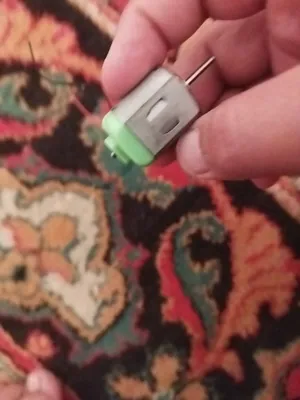 Маленький маторчик с батареей