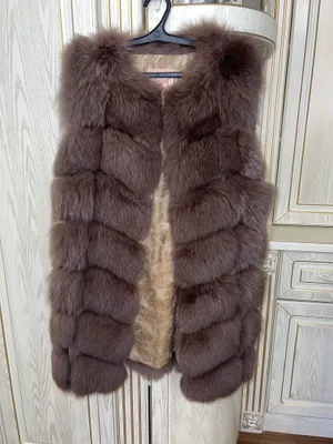 Жилетка из песца (100%мех)
